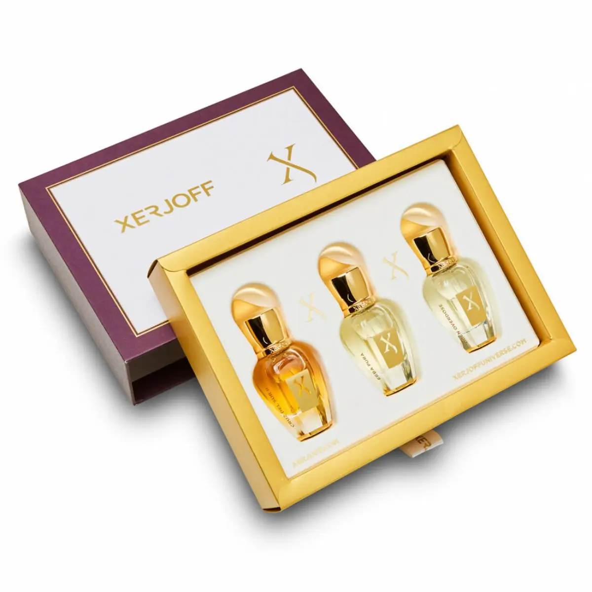 Xerjoff Discovery Kit Cruz del Sur II, Erba Pura, Uden Overdose 3 x 15 ml