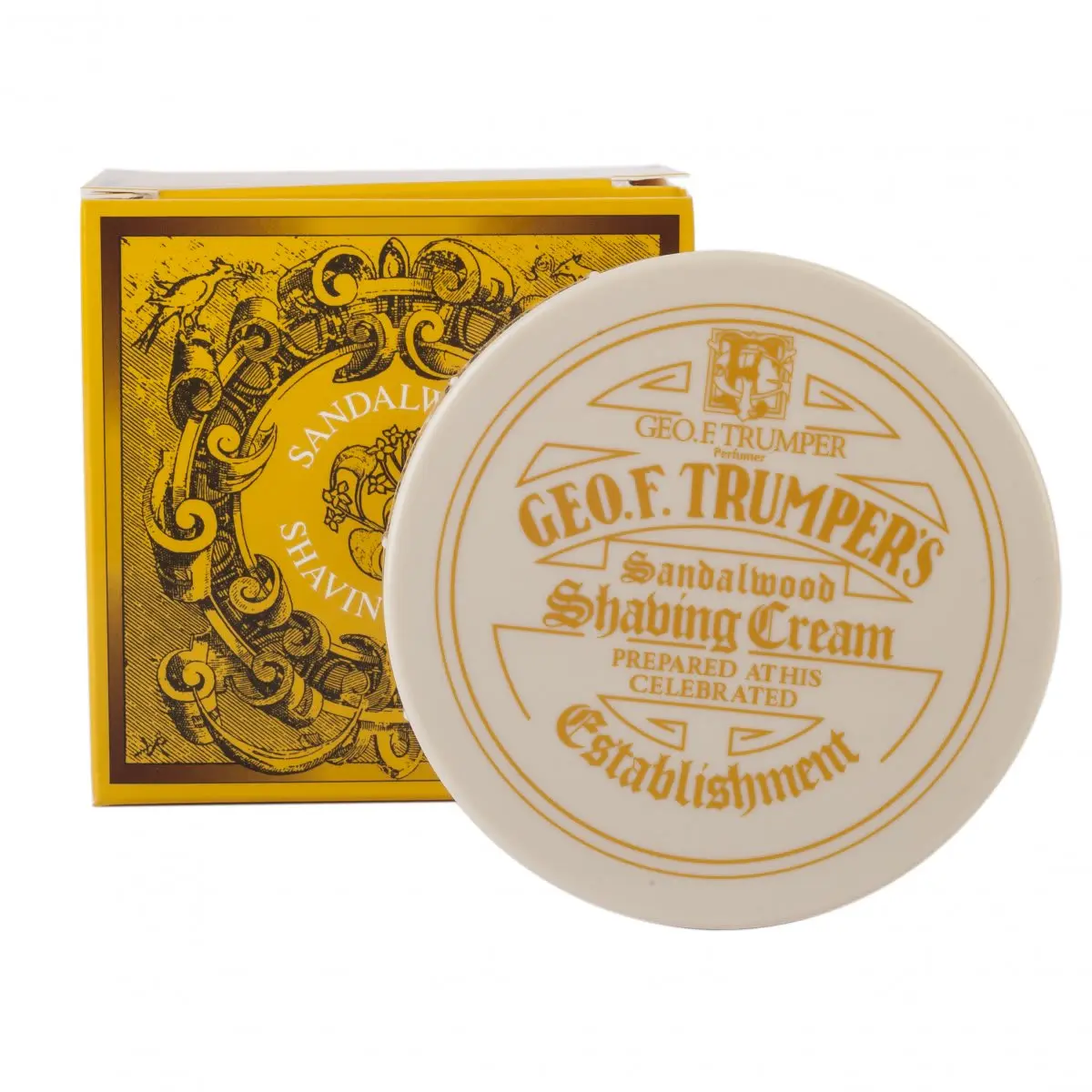 Geo F Trumper Sandalwood Shaving Cream Bowl