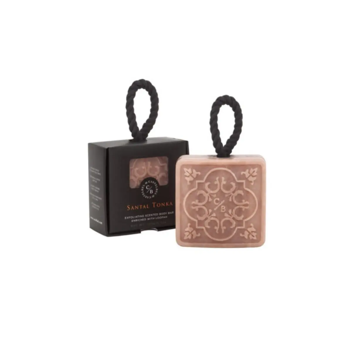 Castelbel Santal Tonka Exfoliating Body Bar