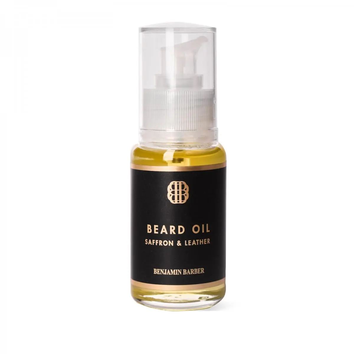 Benjamin Barber Skjeggolje 50 ml - Saffron & Leather