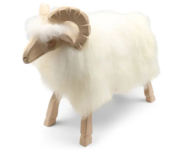 Alpin Fåreskulptur