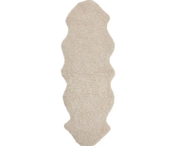 Dobbelt Saueskinn | New Zealand | Kort ull | 170x60 cm