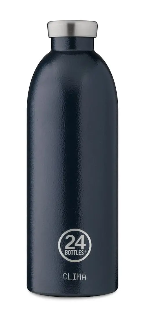 ​24 Bottles - Clima Bottle 0,85 L - Rustic Deep Blue (24B433)