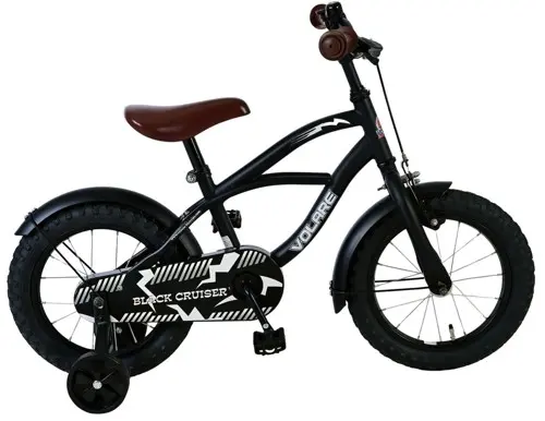 Volare - Children's Bicycle 14'' - Black Cruiser (41401)