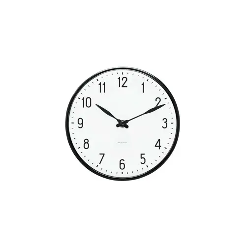 Arne Jacobsen – Station Veggur – 21 cm – Svart
