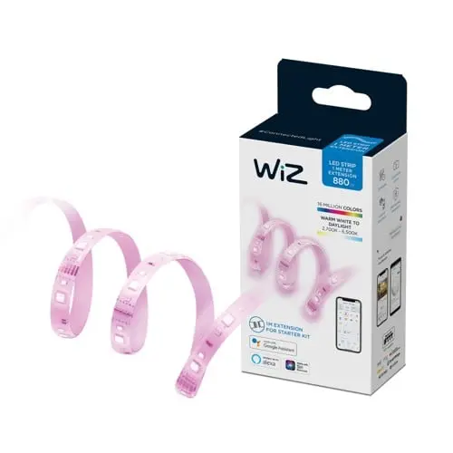 WiZ - Wi-Fi LED-stripe 1M 880lm Forlengelse EU