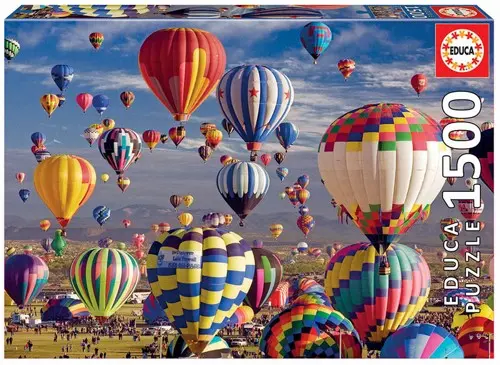 Educa - Puzzle 1500 - Hot Air Ballons (017977)