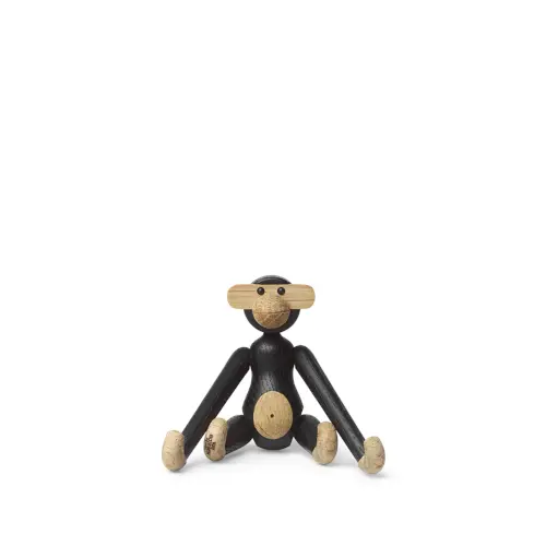 Kay Bojesen - Ape Mini - H9,5 cm - Mørkbeiset Eik