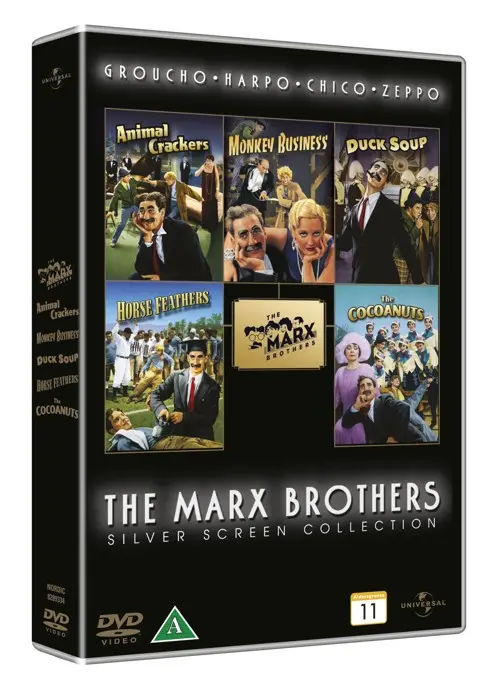 Marx Brothers silver screen collection (5 DVD Box set)