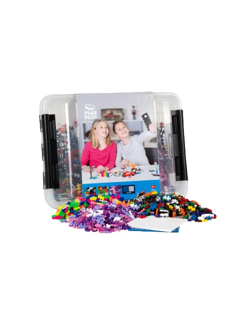 Plus-Plus - Storage Box Mix - 2400 pcs (3406)