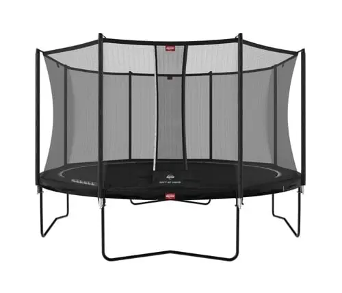BERG - Favorit 430 Trampoline + Comfort Safety Net - Black (35.14.95.02)