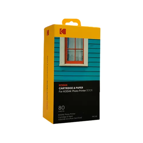 Kodak - Cartridge 4x6" 80-pack - E