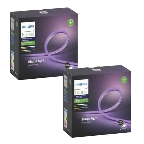 Philips Hue - 2x Lightstrip Outdoor 2 Meter - Pakke