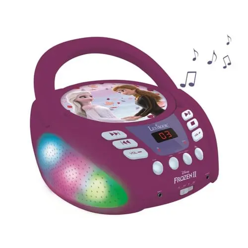 Lexibook - Disney Frozen - Bluetooth CD Player (RCD109FZ)