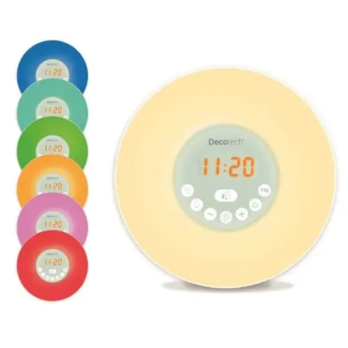 Lexibook - Decotech® Sunrise Colour Alarm Clock (RL998)