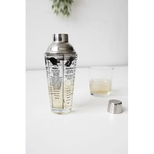 Kikkerland - Mix Master Cocktail Shaker 16OZ (BA22)