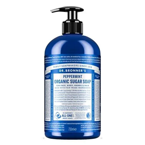 Dr. Bronner's - Organic Sugar Soap Peppermint 710 ml