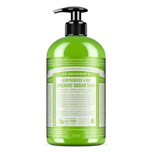 Dr. Bronner's - Organic Sugar Soap Lemongrass Lime 710 ml