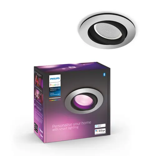 Philips Hue - Centura Rundt Innebygd Spot - White & Color Ambiance