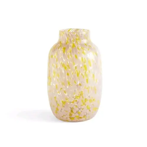 HAY - Splash Vase Rund Stor H30 cm (Rosa & Gul)