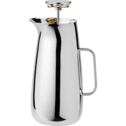 Stelton - Norman Foster Presskanne for Te 1 L (Stål)