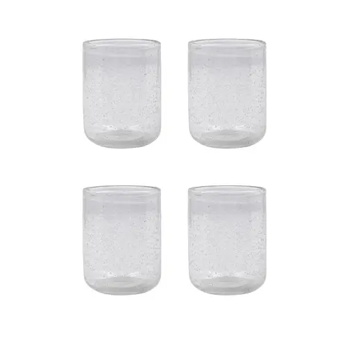 House Doctor - Rich Glass - H11 cm - Klar - Sett av 4