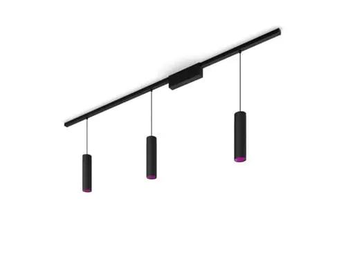 Philips Hue - Perifo 3x spot taklampe - Svart