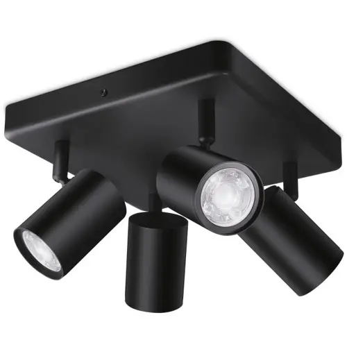 WiZ – IMAGEO Spots 4x5W B 22–65K RGB SQ