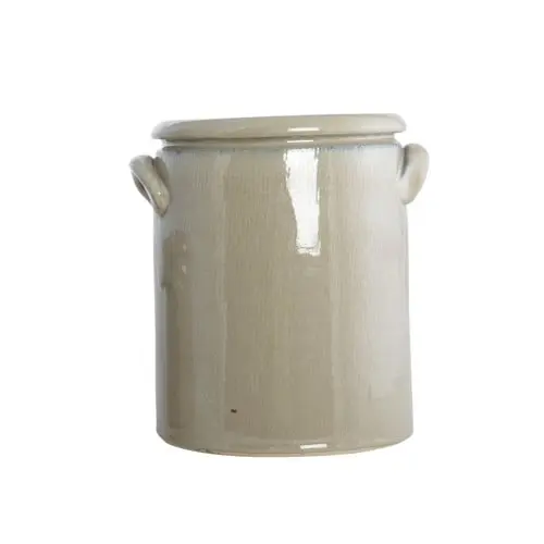 House Doctor - Pottery Blomsterpotte - H24 cm, Ø20 cm - Sand