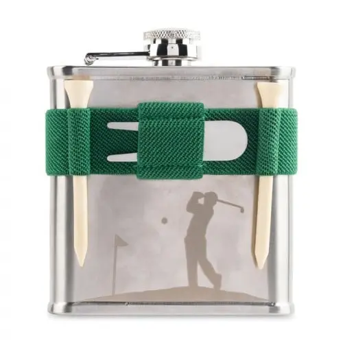Kikkerland - GOLF FLASK