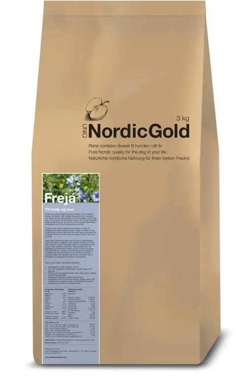UniQ - Nordic Gold Freja Puppy Dog Food - 10 kg