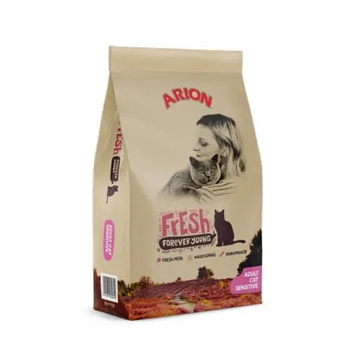 ARION - Cat Food - Fresh Cat Adult Sensitive - 12 Kg (105585)