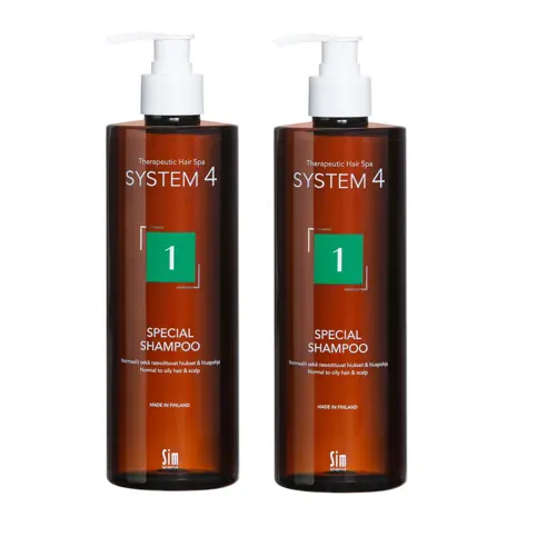 System 4 - Nr. 1 Climbazole Shampoo 500 ml - Duo Pack