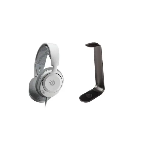 Steelseries - Arctis Nova 1 - White + HS1 Aluminum Headset Stand