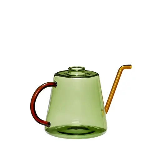 Hübsch – Flora Vannkanne – 1000 ml – Grønn & Rav
