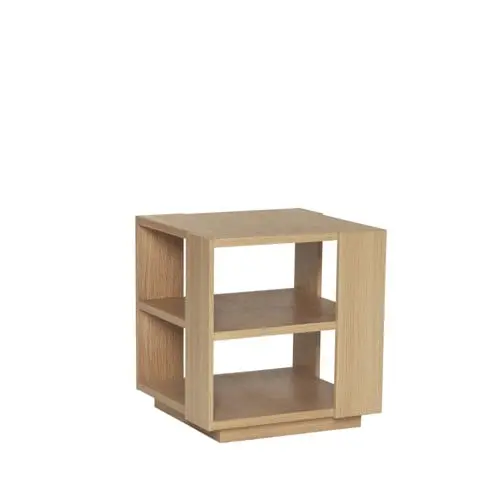 Hübsch - Merge Sidebord - 37x37xH38 cm - Eik