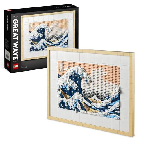 LEGO Art - Hokusai - Den store bølgen ved Kanagawa (31208)