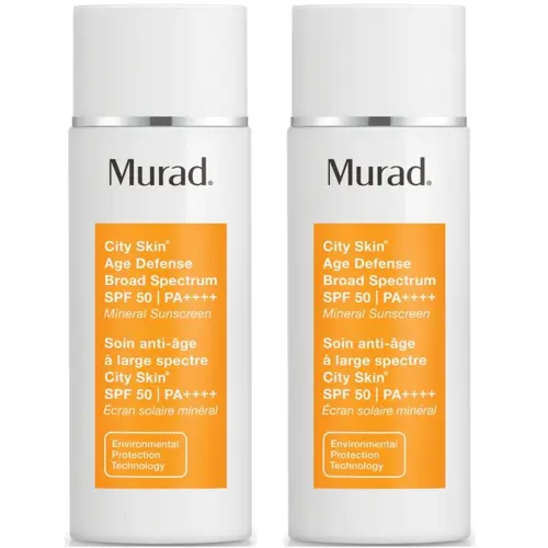 Murad - 2 x City Skin Age Defense Sunscreen SPF 50 I PA++++ 50 ml