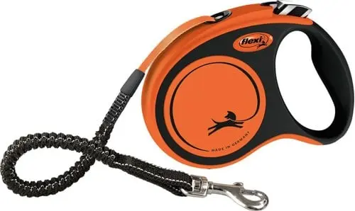 Flexi - Leash Xtreme - S - Tape 5M - Black/Orange - Max 20Kg