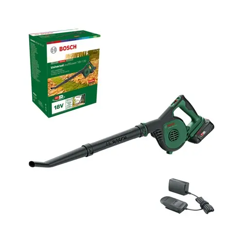 Bosch DIY - Battery Leaf Blower Universal 18V-130 2.5AH ( Battery & Charger Included )