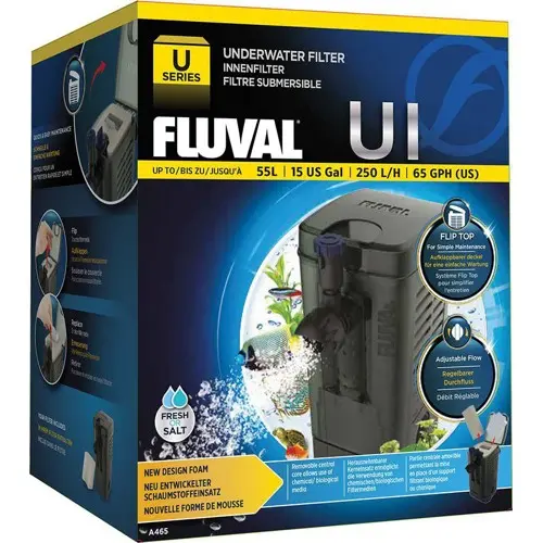 FLUVAL - Internal Filter U1 200L/H For Aquariums <55L - (126.2465)