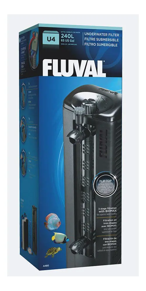 Fluval - Internal Filter U4 1000L/H For Aquariums <240L - (126.2480)