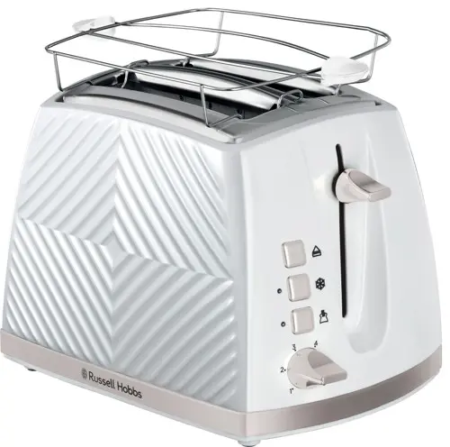 Russell Hobbs - Groove 2S Toaster - White