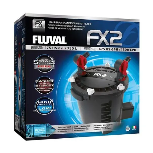 Fluval - Canister Filter Fx2 1800L/H 27W For Aquariums < 750L - (126.4520)