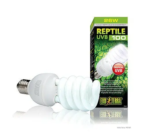 Exo Terra - Reptile Uvb 100 Fluorescent lamp 25W E27 - (220.1871)