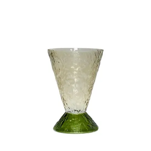 Hübsch – Abyss Vase – H29 cm – Grønn