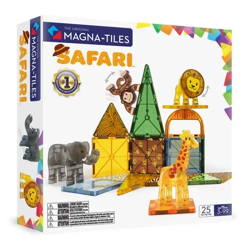 MAGNA-TILES - Safari 25 Piece Set (90220)
