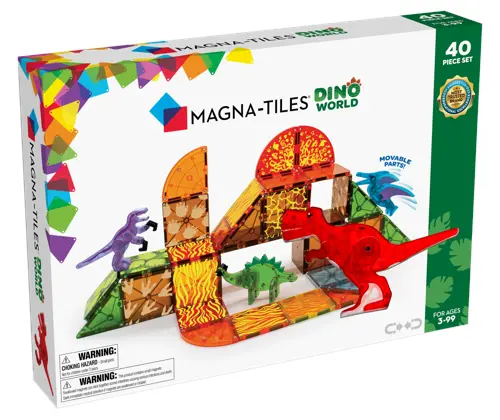 Magna-Tiles - Dino World 40 pcs set (90232)