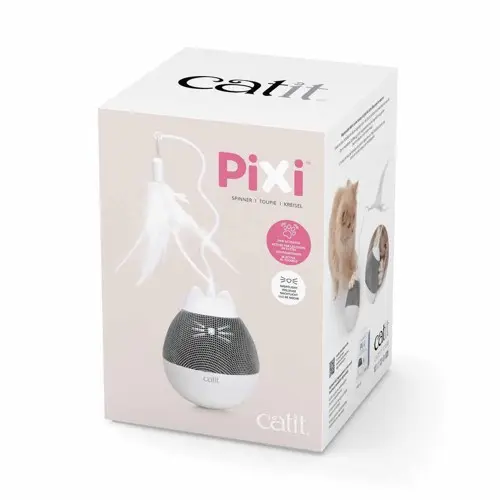Catit - Pixi Spinner - White & Grey