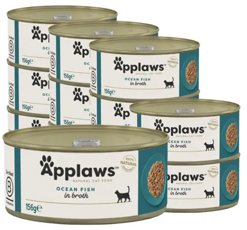 Applaws - 12 x Wet Cat Food 156 g - Ocean Fish